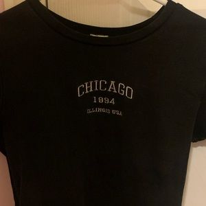 Garage Cropped T shirt